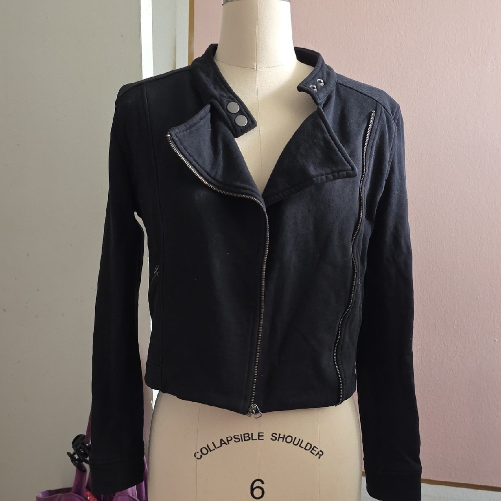 Sunday Best Black Moto Jacket